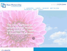 Tablet Screenshot of danepartnership.co.uk